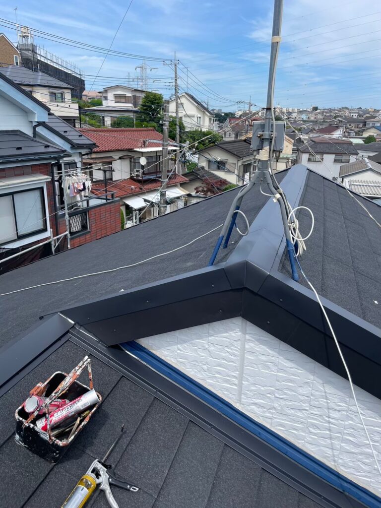 屋根工事　施工後